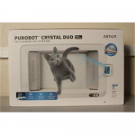 I&Scaron;PARDAVIMAS. PETKIT Purobot Crystal Duo with Camera Self-Cleaning Cat Litter Box | White | PAŽEISTA PAKUOTĖ | P9905SO