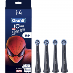Oral-B Replacement brush heads | iO kids Refills Spiderman | Heads | For kids | Number of brush heads included 4 | iO refill 4