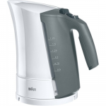 Braun | WK 300 | Standard kettle | 2200 W | 1.7 L | Plastic | 360&deg; rotational base | White | WK300 White
