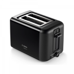 Bosch | DesignLine Toaster | TAT3P423 | Power 970 W | Number of slots 2 | Housing material Stainless steel | Black