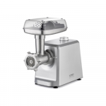 Caso | Meat Mincer | FW 2500 | Stainless Steel | 2500 W | Number of speeds 2 | Throughput (kg/min) 2.5 | 3 stainless steel cutting plates (3 mm, 5 mm and 8 mm), Sausage filler, Cookie attachment with 4 moulds, Stuffer | 02873