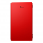 Midea Refrigerator | MDRD142SLE32 | Energy efficiency class E | Free standing | Larder | Height 83.5 cm | Fridge net capacity 93 L | 41 dB | Red