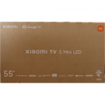 I&Scaron;PARDAVIMAS. Xiaomi TV S Mini LED 55 2026 | I&Scaron;PARDAVIMAS. Xiaomi S Mini LED 2026 | 55 | Smart TV | Google TV | 4K UHD | Dark Grey | PAŽEISTA PAKUOTĖ, SUBRĖŽTAS BODY (BACK, LEFT SIDE) | ELA6592EUSO
