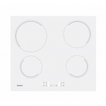 Candy | Hob | CH64CCW | Vitroceramic | Number of burners/cooking zones 4 | Touch | White