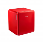 Midea Refrigerator | MDRD86SLE32 | Energy efficiency class E | Free standing | Larder | Height 50 cm | Fridge net capacity 47 L | 41 dB | Red