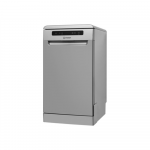 INDESIT Dishwasher | DSFO 3T224 C S | Free standing | Width 45 cm | Number of place settings 10 | Number of programs 9 | Energy efficiency class E | Display | Silver