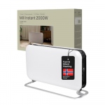 Mill | Heater | SG2000LED | Convection Heater | 2000 W | Number of power levels 3 | Suitable for rooms up to 5-20 m&sup2; | White