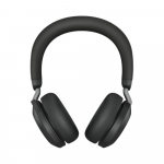 Jabra Evolve2 75 UC Link 380c Belaidės ausinės, Bluetooth, USB-C, Charging Stand, Juoda | 27599-989-899
