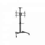 Digitus | Floor stand | TV-Cart for screens up to 70", max. 50kg wheelbase, VESA max. 600x400 | Tilt | 37-70 " | Maximum weight (capacity) 50 kg | Black | DA-90370