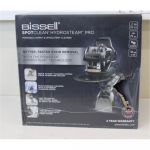 I&Scaron;PARDAVIMAS. Bissell | Portable Carpet and Upholstery Cleaner | SpotClean HydroSteam Pro | Corded operating | Washing function | 1000 W | - V | Black | Warranty 24 month(s) | PAŽEISTA PAKUOTĖ, NAUDOTAS, NE&Scaron;VARUS,ĮBRĖŽIMAI,MISSING HYDRORINSE TOOL | 3 ...