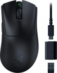 Razer DeathAdder V3 HyperSpeed Belaidė žaidimų pelė RF Wireless + USB-C, 26000 DPI, Juoda | RZ01-05140100-R3G1