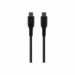 Fixed | Liquid Silicone Cable USB-C/USB-C, 2m, 60W | FIXDLS-CC2-BK