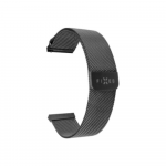 Fixed | Mesh Strap for Smatwatch, Quick Release 22mm | Black | FIXMEST-22MM-BK