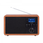 Adler | Radio DAB+ Bluetooth | AD 1184 | Alarm function | Black/Brown