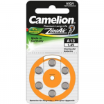 Camelion | A13/DA13/ZL13 | Zinc air cells | 6 pc(s) | 15056013