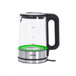Mesko | Kettle | MS 1301b | Electric | 1850 W | 1.7 L | Glass | 360&deg; rotational base | Black | MS 1301 black