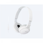 Sony | MDR-ZX110APW.CE7 | Wired | On-Ear | Microphone | White | MDRZX110APW.CE7