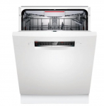 Bosch Dishwasher | SMU4HVW72S | Built-in | Width 60 cm | Number of place settings 13 | Number of programs 6 | Energy efficiency class E | Display | White