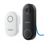 Reolink | D340P Smart 2K+ Wired PoE Video Doorbell with Chime | VDB2K01WD