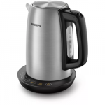 Philips | Kettle | HD9359/90 | Electric | 2200 W | 1.7 L | Stainless steel/Plastic | 360&deg; rotational base | Grey