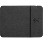 CANYON MP-W5, Mouse Mat with wireless charger, Input 5V/2A,9V2A Output 5W/7.5W/10W, 324*244*6mm, USB Type C cable length 1m, Black, 220g