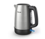 Philips | Daily Collection Kettle | HD9350/90 | Electric | 2200 W | 1.7 L | Stainless steel | 360&deg; rotational base | Stainless steel