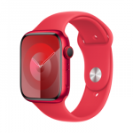 Apple Watch Series 9 GPS + Cellular 45mm (PRODUCT)RED Aluminium Case with (PRODUCT)RED Sport Band - S/M