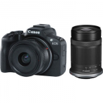 Canon EOS R50 + RF-S 18-45mm IS STM + RF-S 55-210mm IS STM (Black)