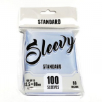 Sleevy STANDARD &ndash; Clear (100 sleeves 63,5x88 mm)