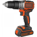 BLACK and DECKER 18V Drill Driver with 2x2.0 Ah Batteries | BCD383D2XK-QW