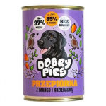 DOBRY PIES Quail with mango and fenugreek - drėgnas ėdalas &scaron;unims - 400g