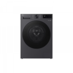 LG Washing machine | F4X5011TBB | Energy efficiency class A | Front loading | Washing capacity 11 kg | 1400 RPM | Depth 57 cm | Width 60 cm | Display | LED | Steam function | Direct drive | Wi-Fi | Matte Black