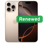 Apple Renewed Grade B | Apple iPhone 16 Pro | Desert Titanium | 6.3 " | Super Retina XDR OLED | 256 GB | 5G | iOS