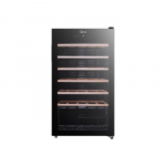 Midea Wine Cooler | MDRW150FGG22W | Energy efficiency class Class G | Free standing | Bottles capacity 34 | Black