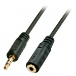 Garso Prailginimo Kabelis - Lindy 10 m 3,5 mm Stereo M/F Auksu Padengtas