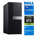 DELL 5070 Tower i7-9700 64GB 1TB SSD M.2 NVME+2TB RTX3050 6GB WIN11Pro RENEW