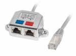 LANBERG AD-0026-S Lan Splitter RJ45/2x RJ45 FTP