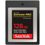 SANDISK Extreme PRO 128GB CFexpress Card SDCFE 1700MB/s R 1200MB/s W 4x6