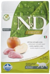 FARMINA N and D Prime Cat Boar and Apple Adult - sausas kačių maistas - 300 g