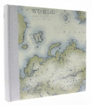 Albumas GED DBCM50 CARTE 29x29/100psl | balti lapai | klasikinis | knyginio ri&scaron;imo | max 10x15 400