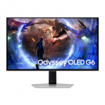 Samsung Odyssey OLED G6 G60SD S27DG602SU 360Hz OLED monitorius su AMD FreeSync Premium Pro technologija | 27 colių | WQHD (2560x1440, 16:9, 109ppi) | Reakcijos laikas: 0.03ms (GtG) | Peržiūros kampas: 178&deg;/​178&deg; | Jungtys: HDMI, DisplayPort, USB-B 3. ...