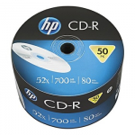 HP CD-R 52x 700MB 50P CRE00070-3 69300