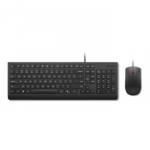 Lenovo Essential Wired Combo Keyboard and Mouse | Keyboard and Mouse Set | Wired | Mouse included | Estonian | Black
