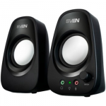 Speakers SVEN 190, black, USB, power output 2x3W (RMS)