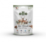 OLLO Air-Dried Game strips - skanėstas &scaron;uniui - 80g