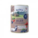 BALTICA Smaki region&oacute;w Deer with forest fruits - drėgnas ėdalas &scaron;unims - 400g