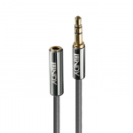 Audio Kabelis - Cromo Line 0.5m 3.5mm M/F Pailginimas Auksu Padengtas