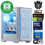 INTOP AQUA Ultra 5 225F 16GB 1TB SSD RTX5060Ti 8GB WiFi WIN11 POWERED BY COUGAR