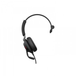 Ausinės - Jabra Evolve2 40 SE UC Mono (patobulinta triuk&scaron;mo izoliacija, 3 mikrofonai)