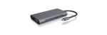 ICY BOX IB-DK4040-CPD Docking Station USB Type-C 3xUSB HDMI 4k 30Hz VGA SD/microSD